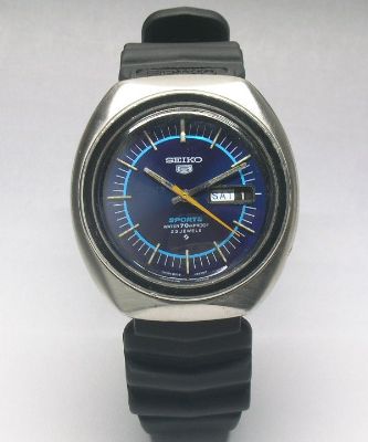 バンドメタル系SEIKO 5スポーツ23JEWELS 6106-8560